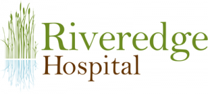 Riveredge Hospital logo with reeds